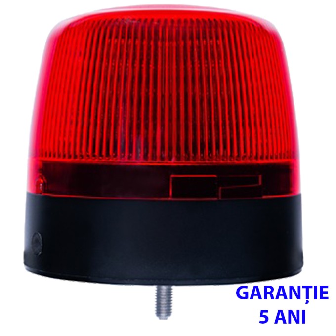 Girofar LED bara filetata 12-24V 24 LED-uri de 3W 5 ani Garantie